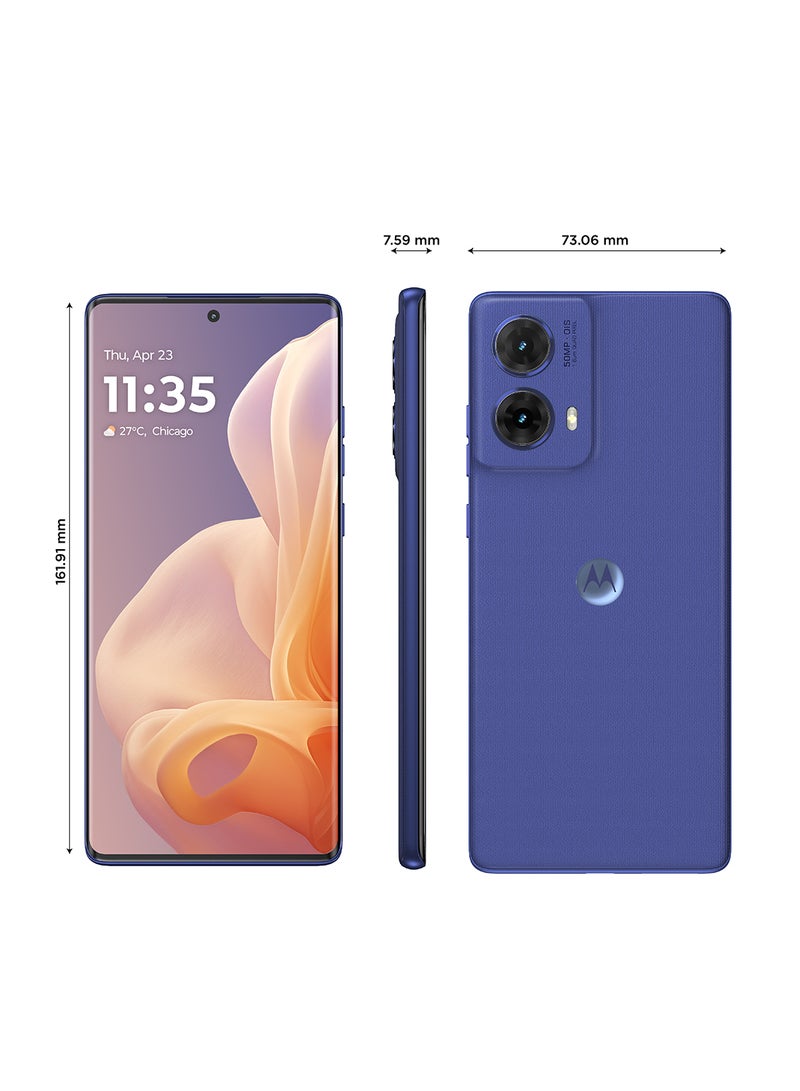 Motorola - G85 Dual SIM Cobalt Blue 12GB RAM 256GB 5G With Free Anker Pyro Speakers - Middle East Version - Image 1