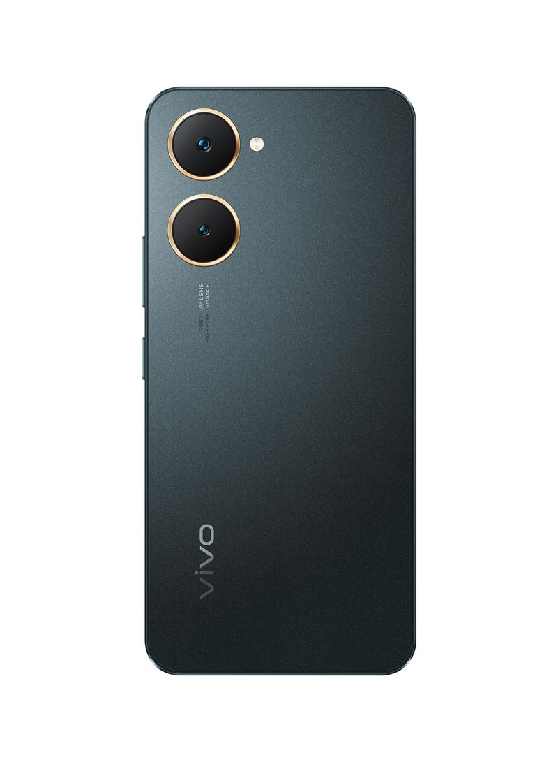 vivo - Y03 4G Dual SIM Space Black 4GB RAM 128GB 5000Mah With Neck Band - Middle East Version - Image 1