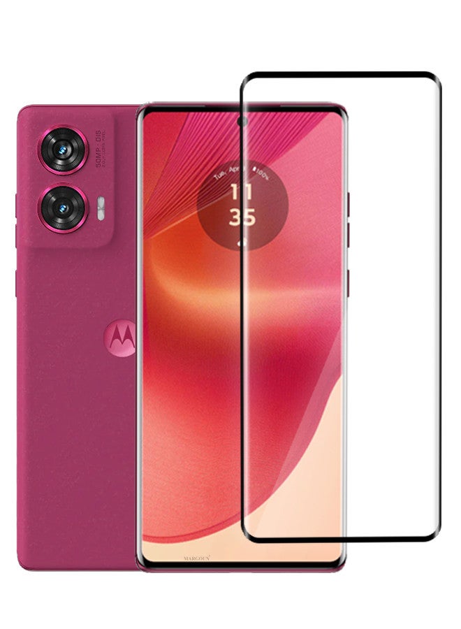 MARGOUN (for Motorola Edge 50 Fusion) Screen Protector Transparent Soft Protective Tempered Glass High Sensitivity Clear HD Screen Protector Clear - Image 1