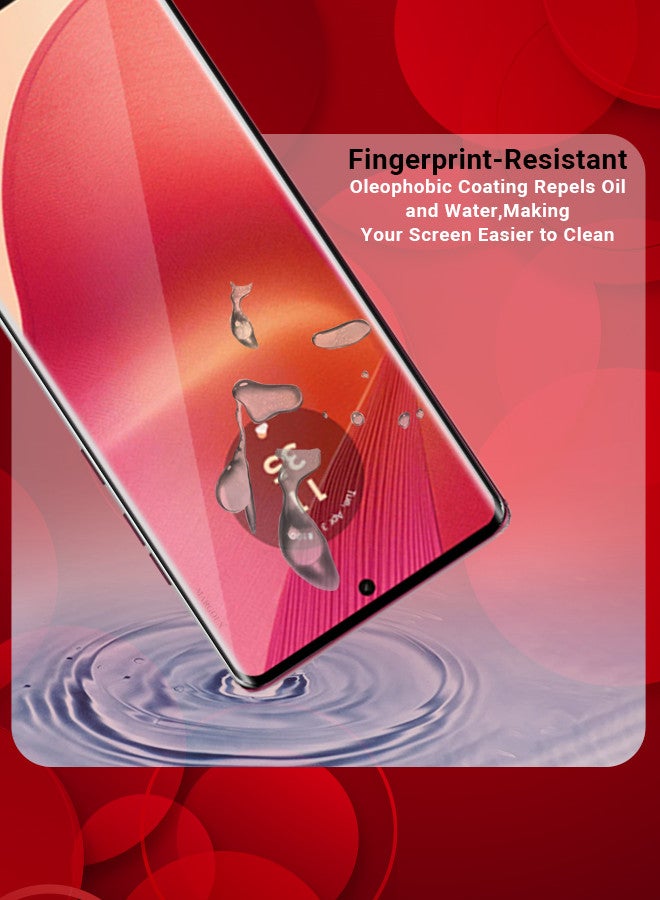 MARGOUN (for Motorola Edge 50 Fusion) Screen Protector Transparent Soft Protective Tempered Glass High Sensitivity Clear HD Screen Protector Clear - Image 3