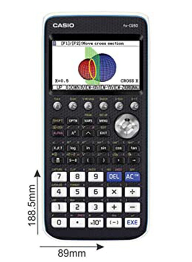 CASIO - FX-CG50 Scientific Graphic Calculator Black/White/Blue Multicolour - Image 1