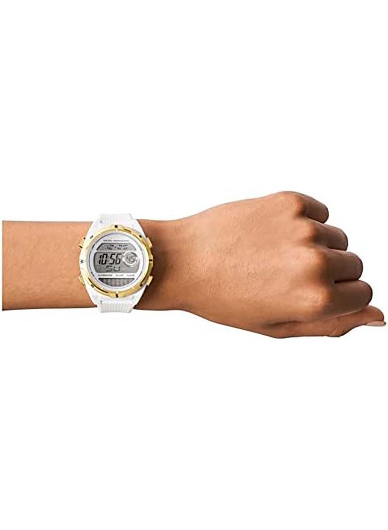 فوسيل ساعة يد رقمية ES5195 - 44 مم - بيضاء - Image 4