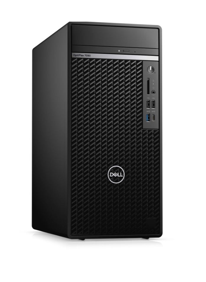 Optiplex 7090 Tower PC, Core i7 11700 Prcoesser/32GB RAM/1TB M.2 Black