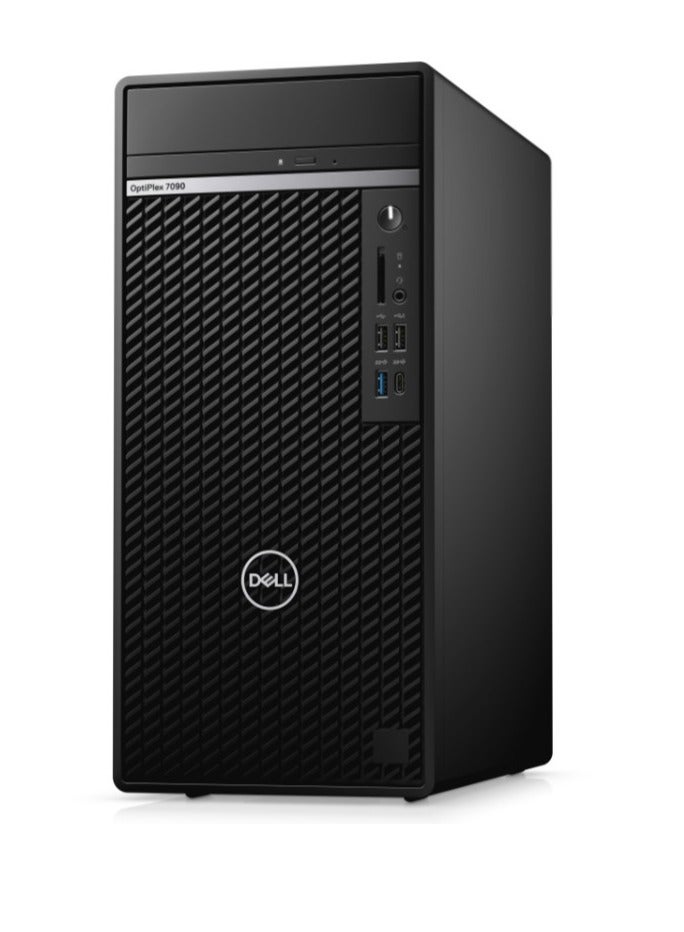 Optiplex 7090 Tower PC, Core i7 11700 Prcoesser/32GB RAM/1TB M.2 Black
