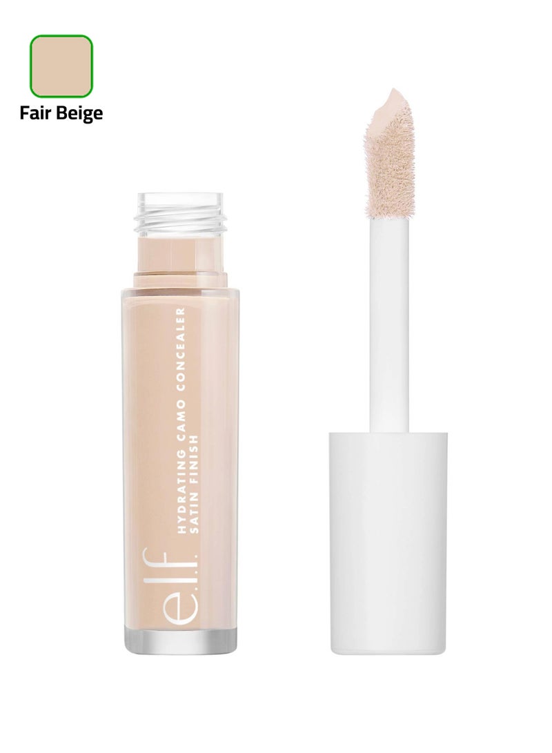elf Hydrating Camo Concealer, Lightweight, Full Coverage, Long Lasting, Conceals, Corrects, Covers, Hydrates, Highlights, Satin Finish Fair Beige - Image 1