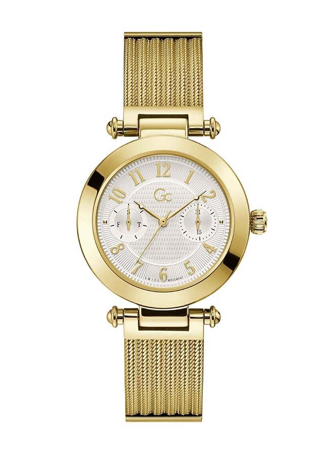 Gc Women's Analog Round Shape Stainless Steel Wrist Watch - 36.5 Mm  - Image 1