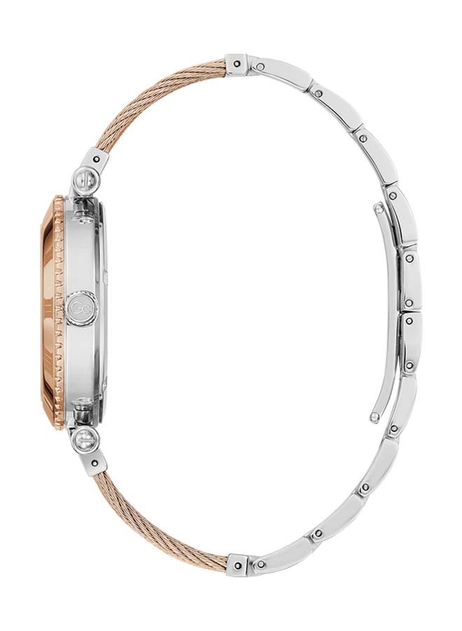Gc Women's Chronograph Round Shape Stainless Steel Wrist Watch - 38 Mm  - Image 4