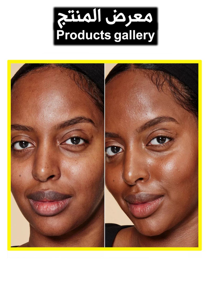 إلف فلتر سائل هالو جلو، معزز لون البشرة لمظهر متألق وناعم، مدعوم بحمض الهيالورونيك، نباتي - Image 3