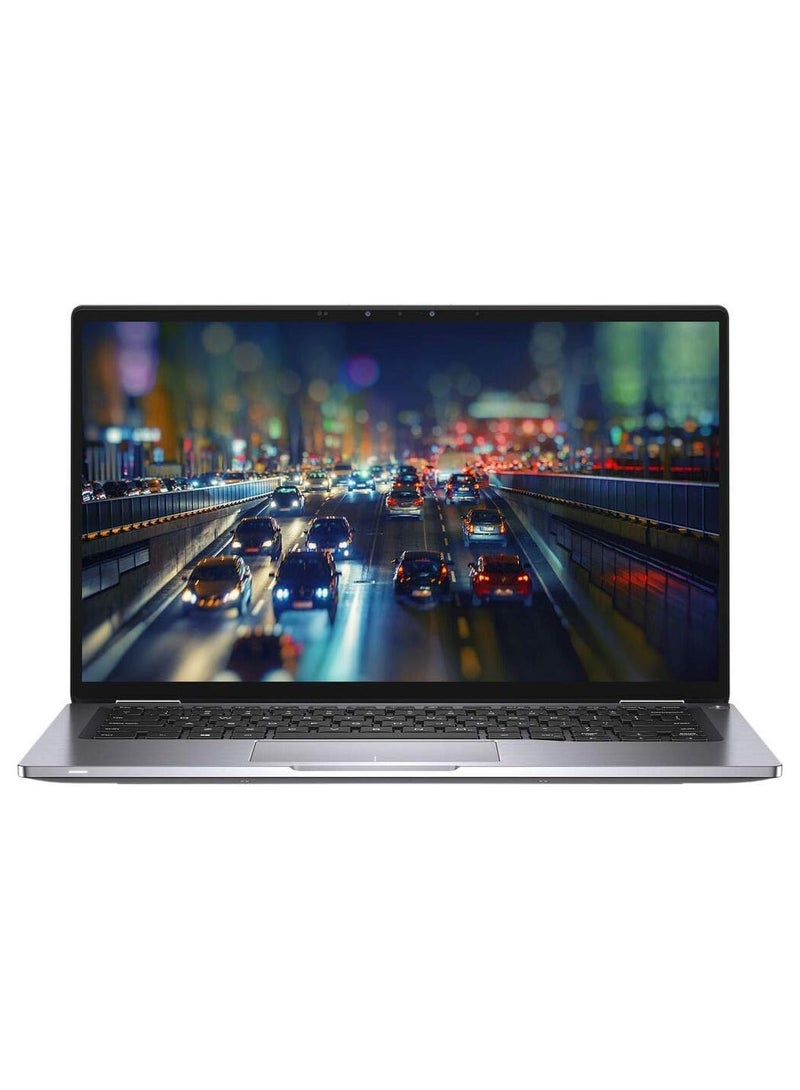 DELL Latitude 9410 14" Touchscreen 2 in 1 Notebook, Intel i5-10210U Quad-core, 8GB RAM, 256GB SSD, Windows 10 Pro (PD1XC) English/Arabic Gray  - Image 2