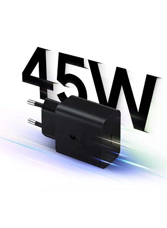 سامسونج شاحن PD سريع الشحن بقدرة 45 وات باللون الأسود أسود - Image 5