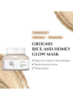 Ground Rice and Honey Glow Mask 150ml - pnsku/N70095445V/45/_/1721896429/7376d438-a4b5-44e8-8d76-8d5308ec235d