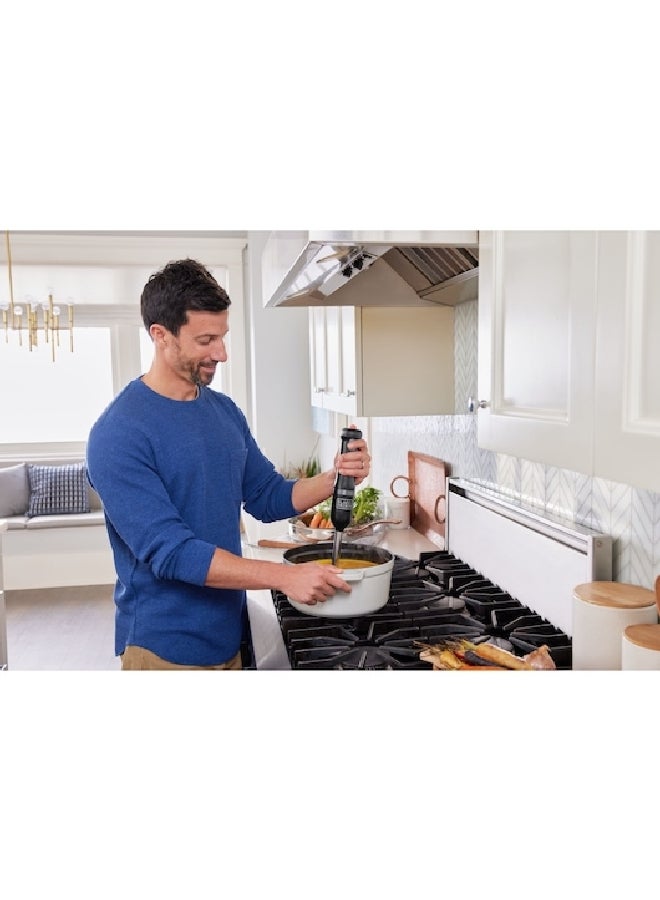 بلاك اند ديكر عصا مطبخ متعددة الاستخدامات 6 في 1 قابلة لإعادة الشحن ولاسلكية - Image 3