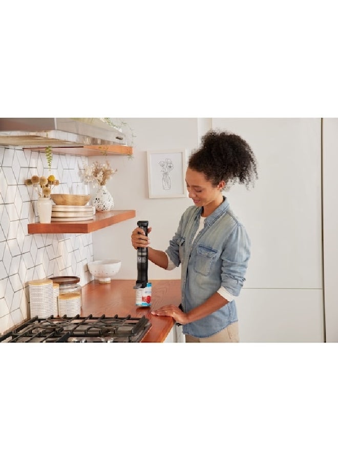 بلاك اند ديكر عصا مطبخ متعددة الاستخدامات 6 في 1 قابلة لإعادة الشحن ولاسلكية - Image 5