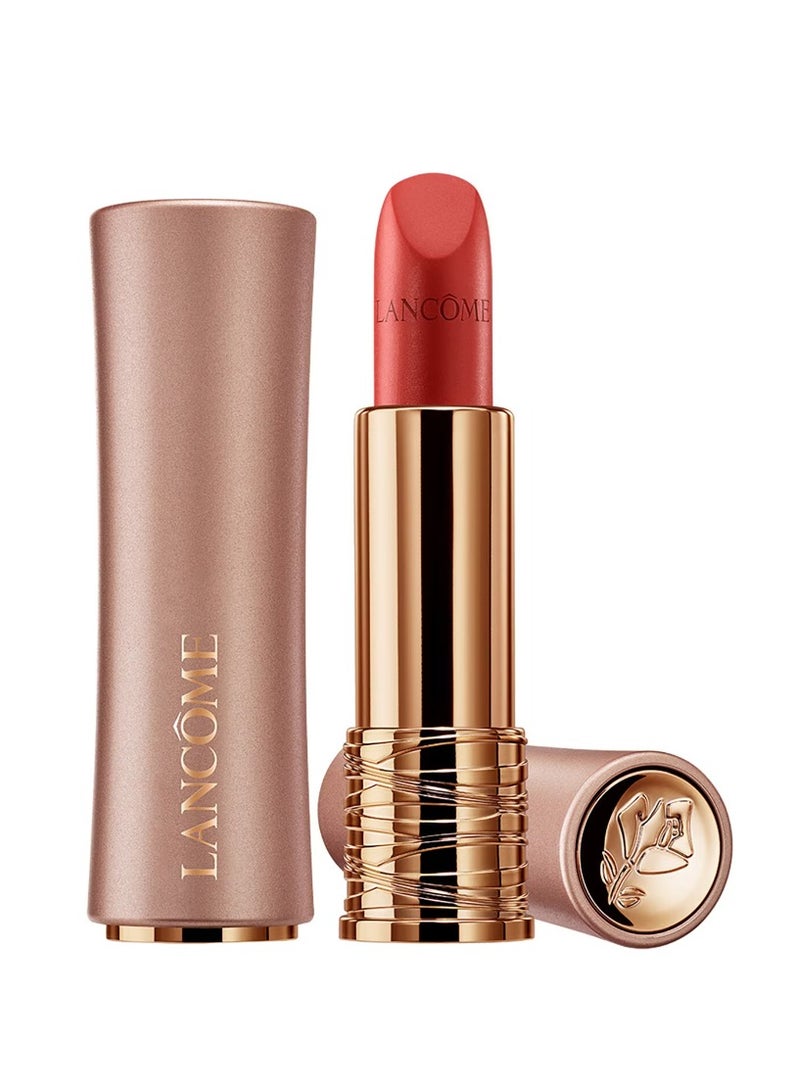LANCOME L'Absolu Rouge, Intimatte, Ultra Confort & Sensation Levres Nues, Soft Matte Lipstick , Caring Plush Comfort & The Feeling Of Perfect Lips Pink  - Image 1