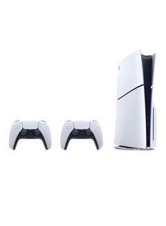 PlayStation 5 Slim, Console Blu-ray Edition, Bundle, Dual Controller - KSA version - pnsku/N70095473V/45/_/1728979406/30981309-2b3b-486d-a72b-1f58e0a6fadc