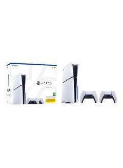 PlayStation 5 Slim, Console Blu-ray Edition, Bundle, Dual Controller - KSA version - pnsku/N70095473V/45/_/1728979596/0edfaab0-c4fe-4f65-a565-dcc97966d348