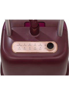 BLACK+DECKER 2400W Twin Pole Vertical Garment Steamer 2 L 2400 W GSTD2450-B5 Burgundy/White  - Image 4