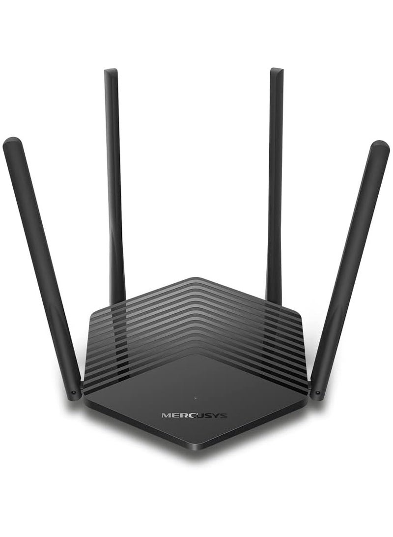 MERCUSYS - MR60X AX1500 WiFi 6 Router BLACK - Image 1