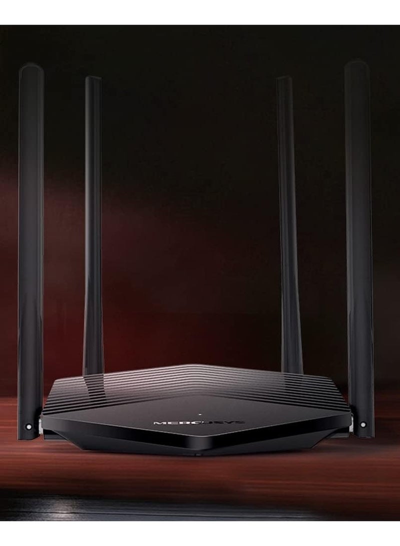 MERCUSYS - MR60X AX1500 WiFi 6 Router BLACK - Image 1