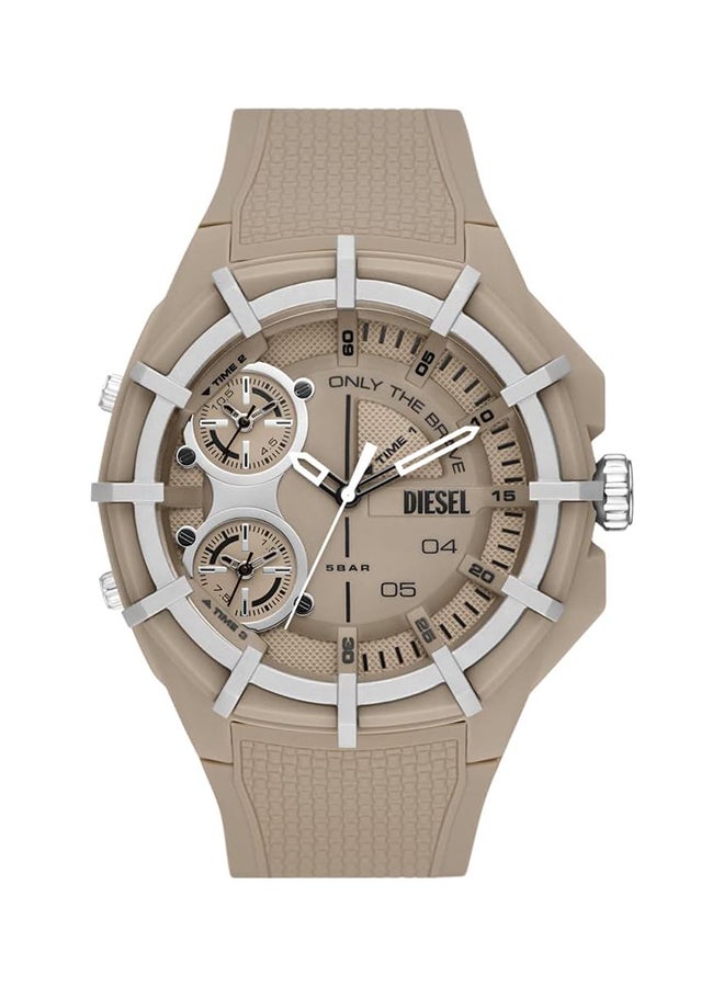 DIESEL Men's Chronograph Silicone Wrist Watch DZ1990  - Image 1