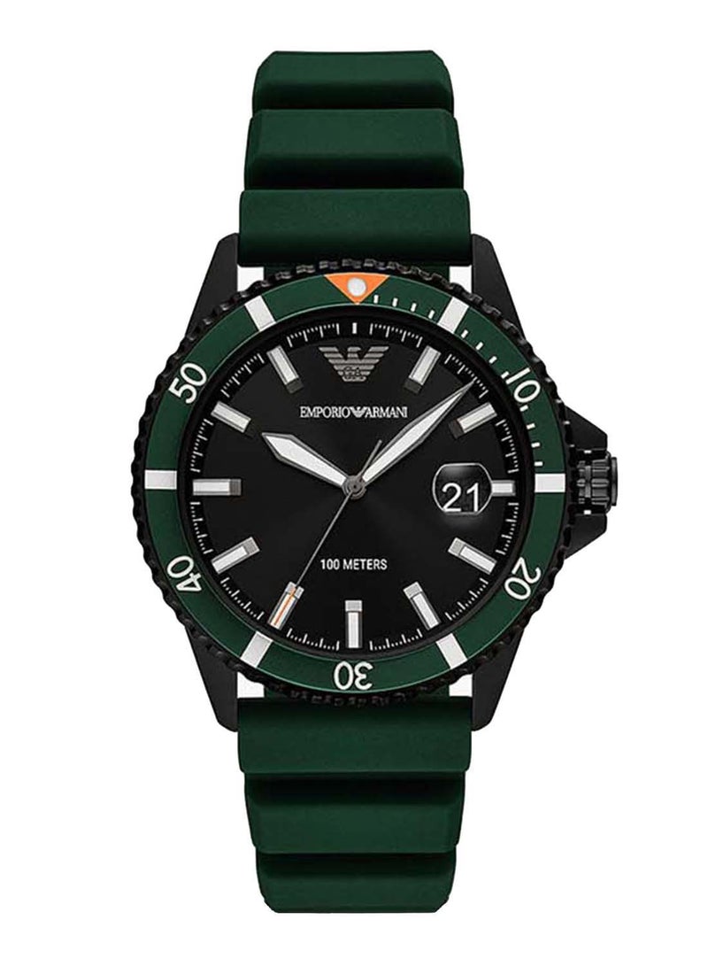 EMPORIO ARMANI - Men's Analog Wrist Watch AR11464 - 42 Mm Green - Image 1