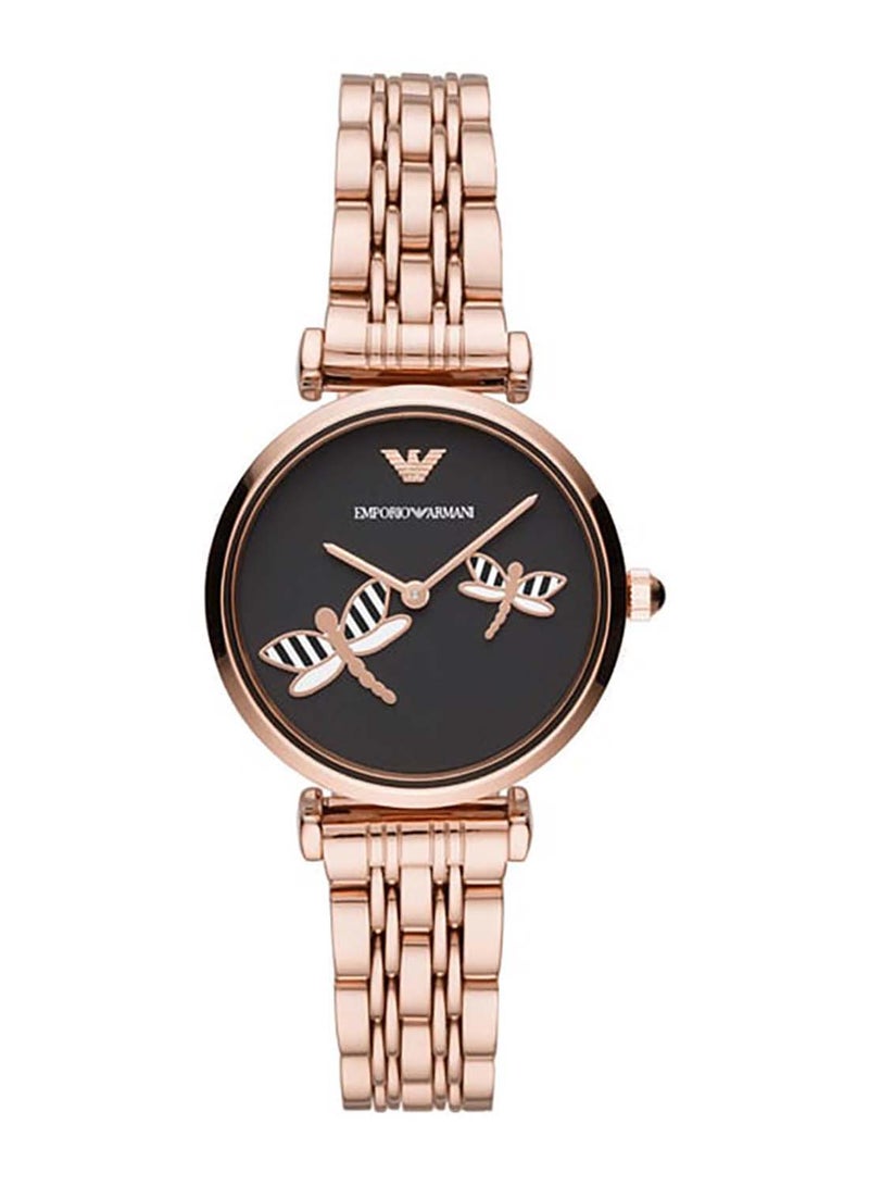 EMPORIO ARMANI - Women's Analog Wrist Watch AR11206 - 32 Mm Rose Gold - Image 1