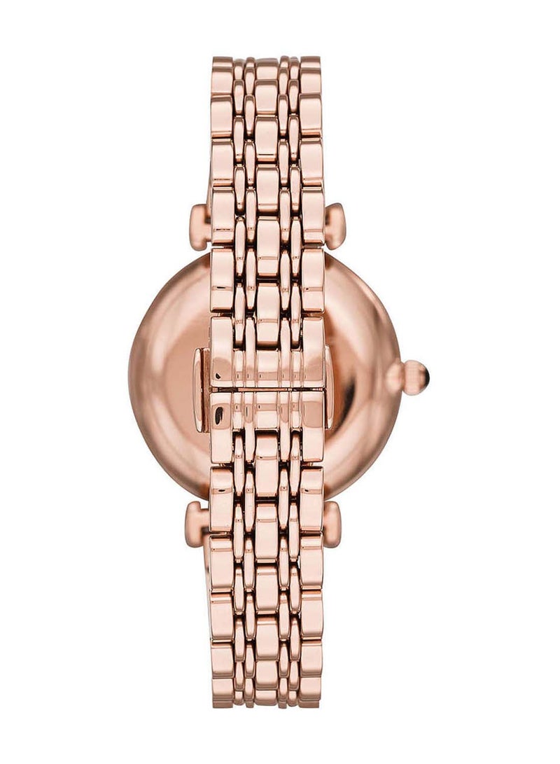 EMPORIO ARMANI - Women's Analog Wrist Watch AR11206 - 32 Mm Rose Gold - Image 1
