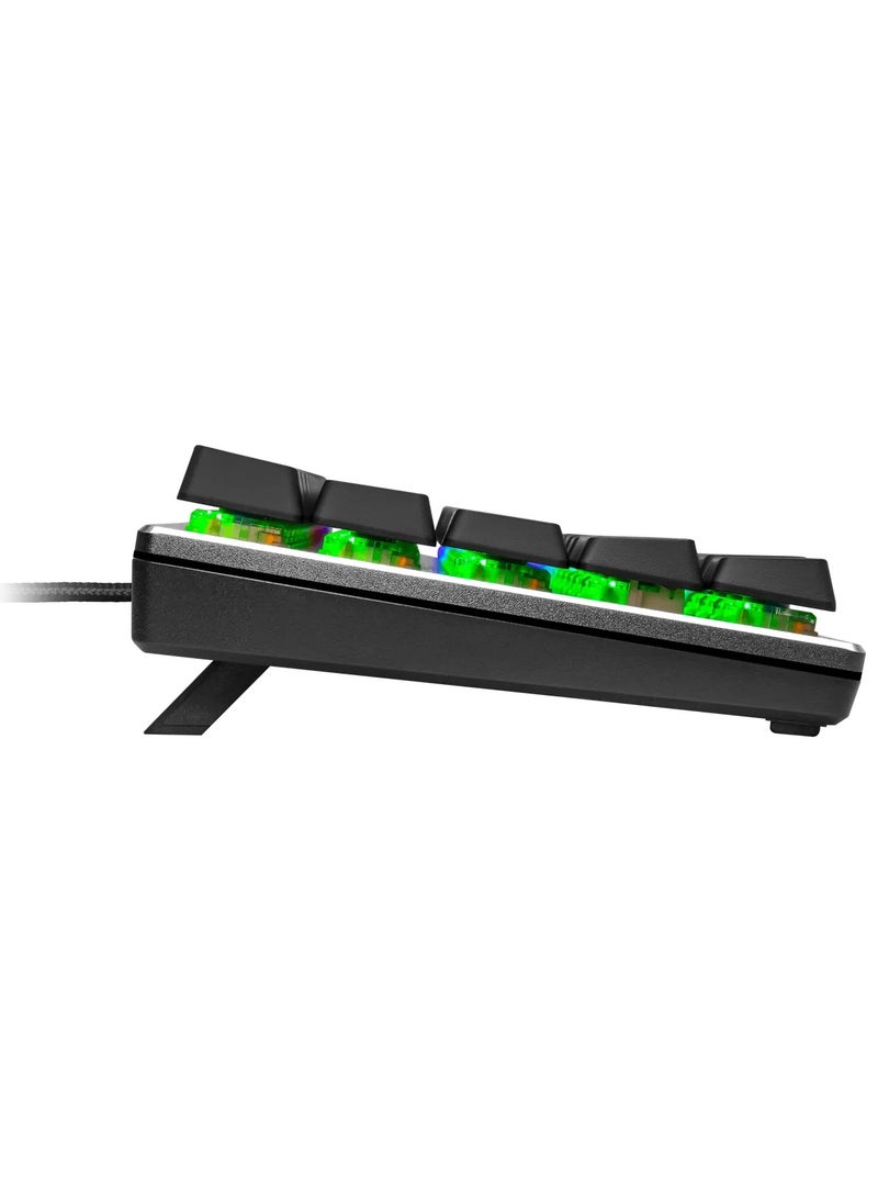 COOLER MASTER - SK620 60% Space Gray Mechanical Low Profile Gaming Keyboard, Linear Red Switches, Customizable RGB, Ergonomic Design, USB-C Connectivity, Mac/Windows, QWERTY (SK-620-GKTR1-US) - Image 1