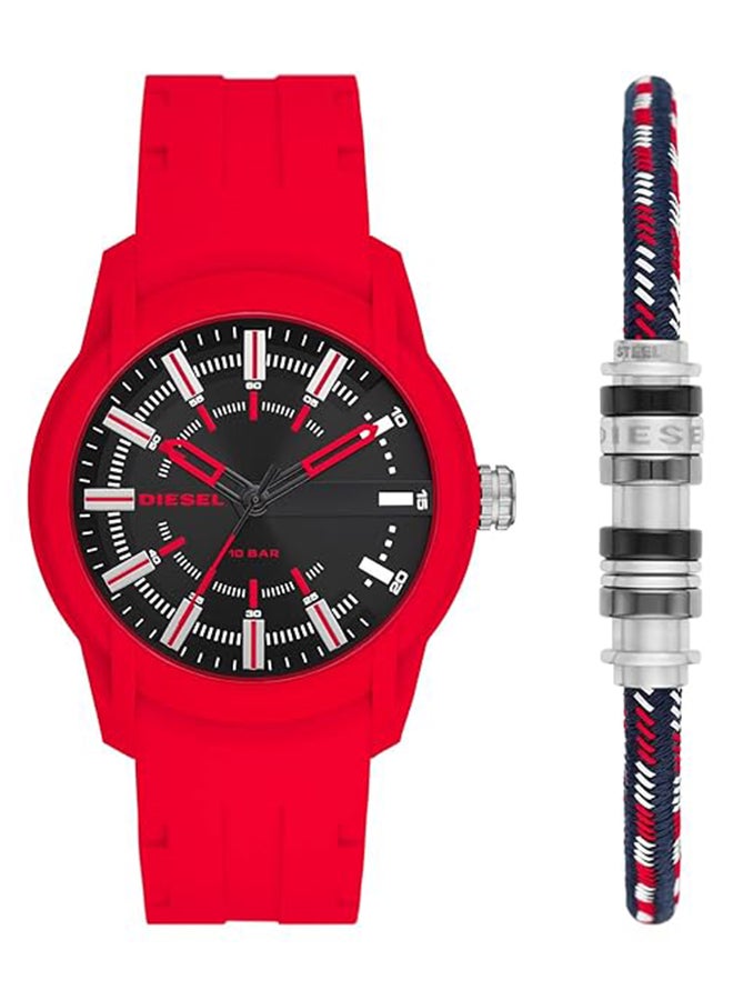 ديزل ساعة يد تناظرية DZ1979SET - 44 مم - بني - Image 1