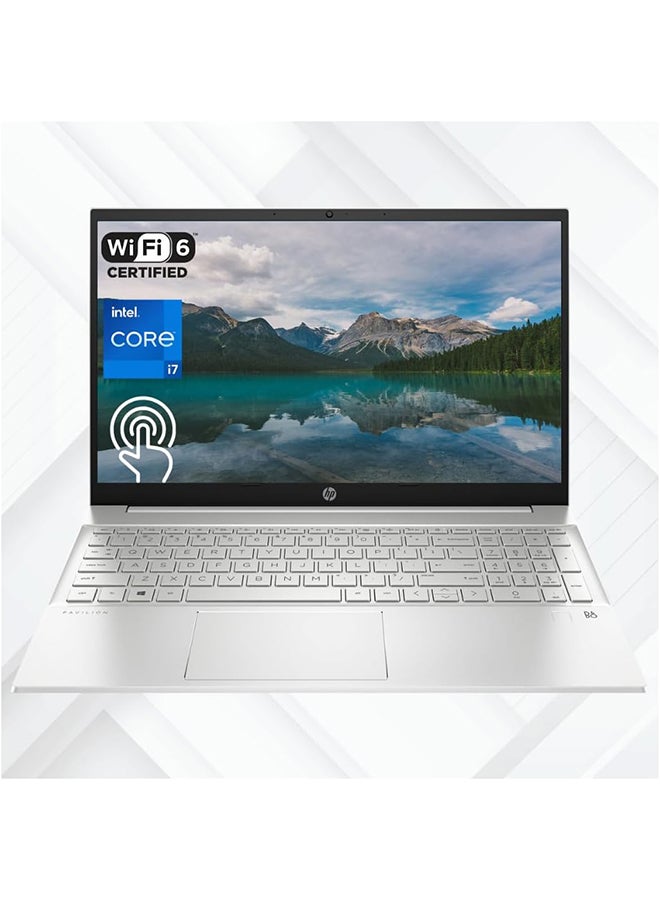 HP - Pavilion (Upgraded Version) Laptop With 15.6-Inch Display, Core i7-1355U Processor/16GB RAM/1TB SSD/Intel Iris XE Graphics/Windows 11 Home English Silver - Image 1