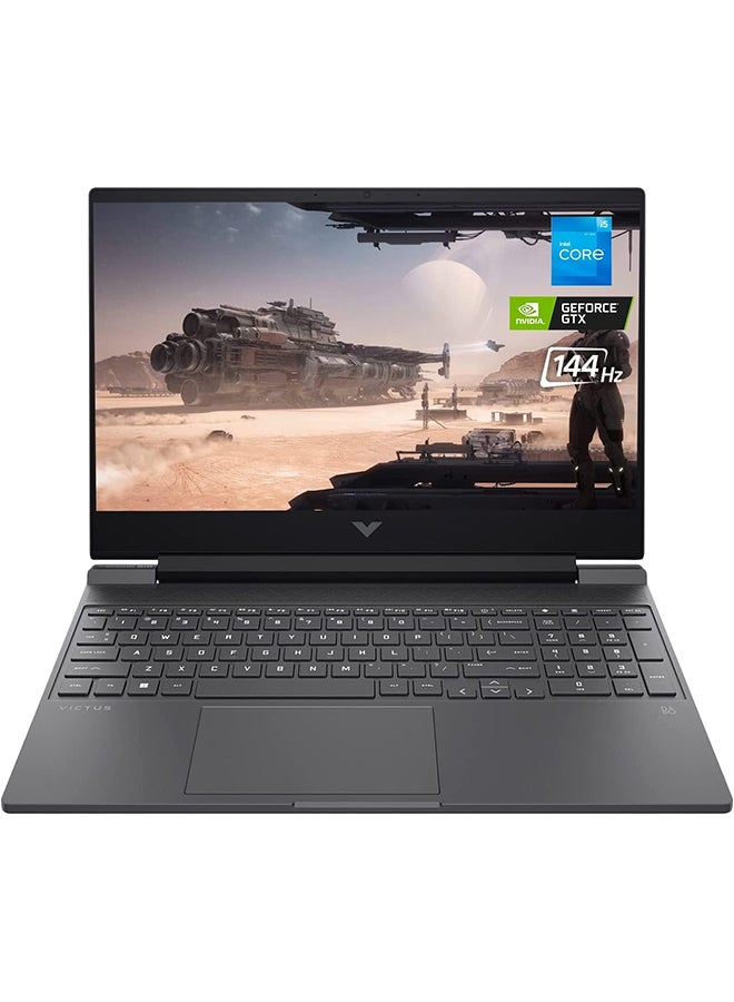 HP - Victus (Upgraded Version) Laptop With 15.6-Inch Display, Core i5-12450H Processor/16GB RAM/512GB SSD/GeForce RTX 1650 Graphics/Windows 11 English Black - Image 1