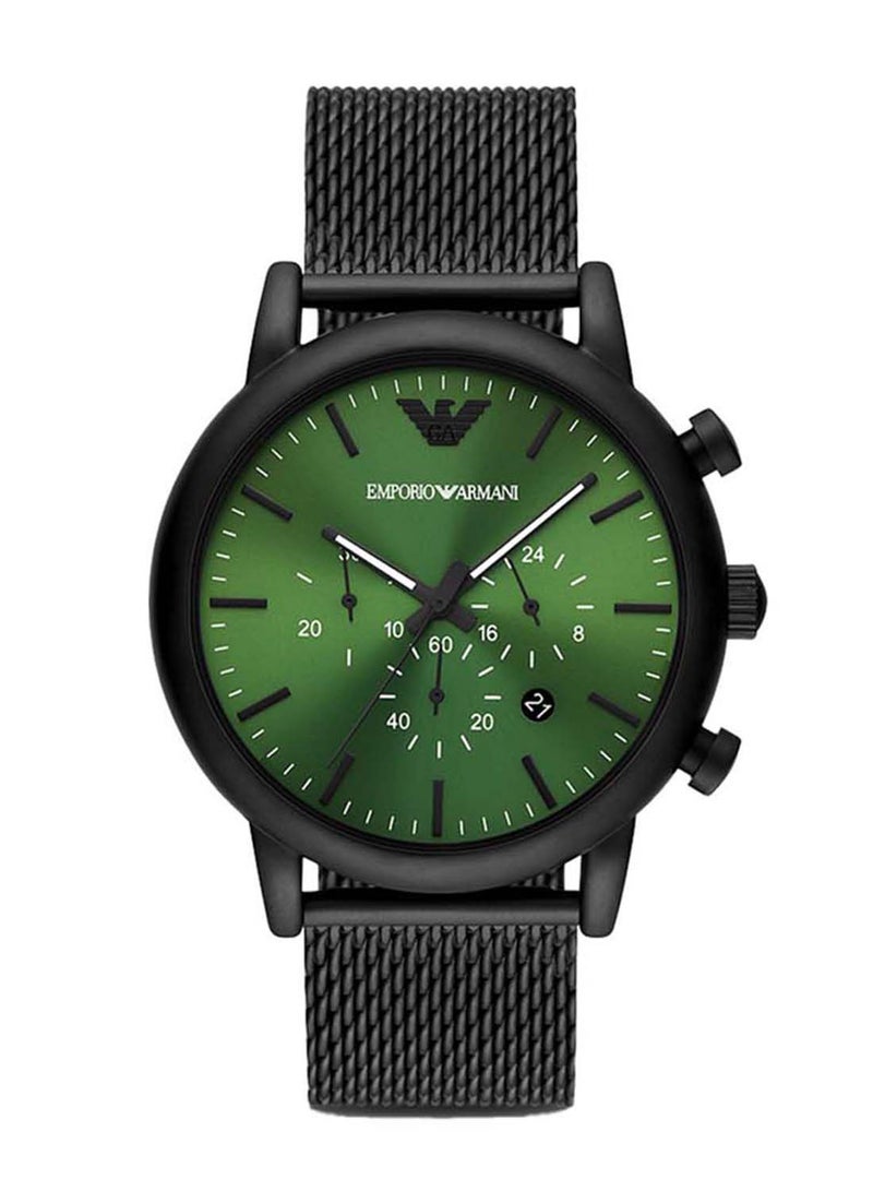 EMPORIO ARMANI Men's Chronograph Wrist Watch AR11470 - 46 Mm Black - Image 1