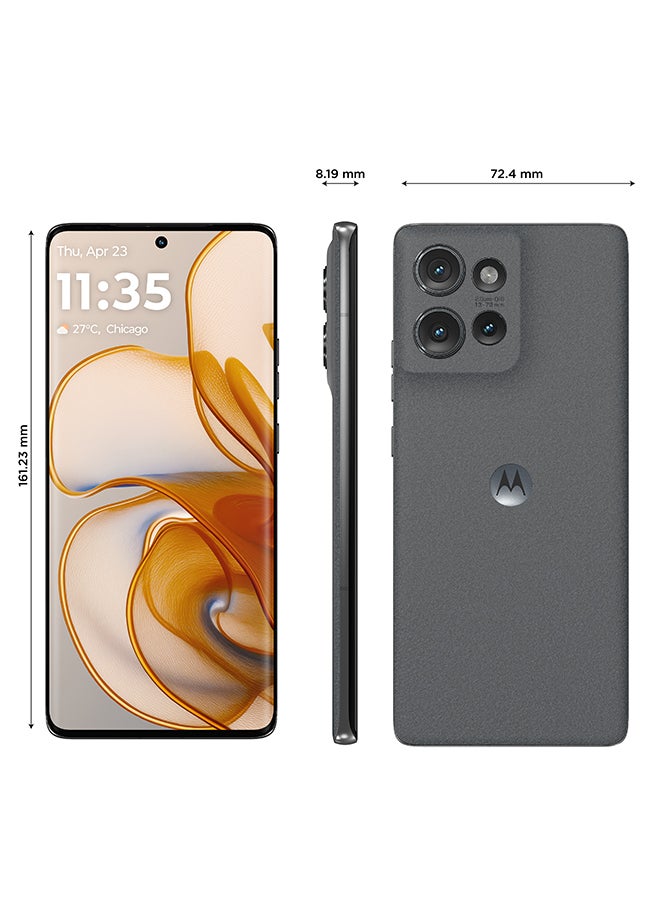 Motorola - Edge 50 5G Dual SIM Koala Grey 12GB RAM 512GB - Middle East Version - Image 1