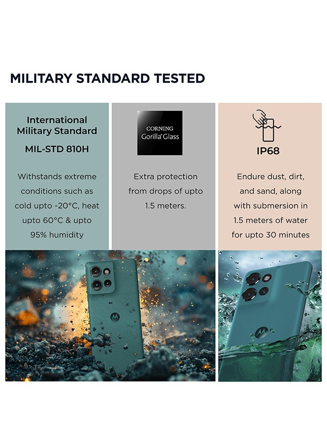 Motorola - Edge 50 5G Dual SIM Koala Grey 12GB RAM 512GB - Middle East Version - Image 1