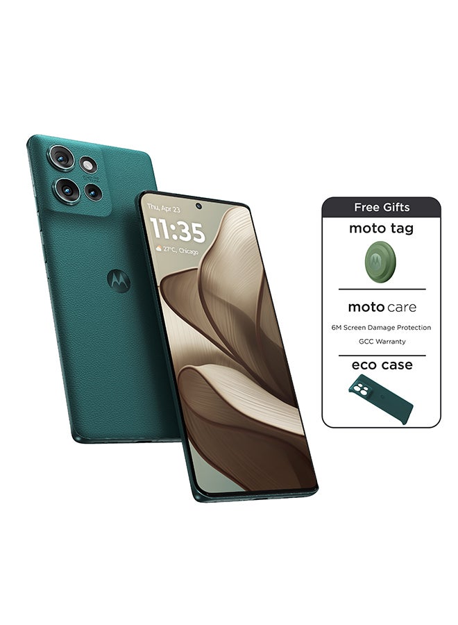 Motorola MOTOROLA Edge 50 5G Dual SIM Jungle Green 12GB+12GB RAM 512 GB With Free Moto Tag & Screen Damage Protection - Middle East Version  - Image 1