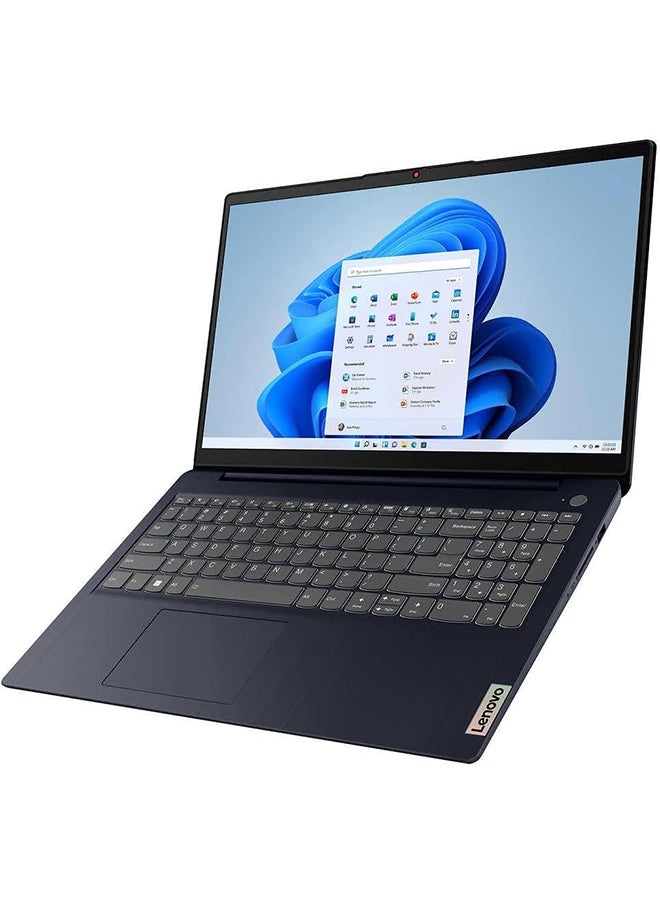 IdeaPad 3 (Upgraded Version) Laptop With 15.6-Inch Display, Core i5-1235u Processor/16GB RAM/512GB SSD/Intel Iris XE Graphics/Windows 11 English Abyss Blue