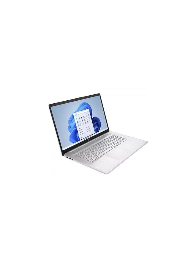 HP - 17-CN0076nr (Upgraded Version) Laptop With 17.3-Inch Display, Pentium N5030 Processor/8GB RAM/512GB SSD/Intel UHD 605 Graphics/Windows 11 Home English Silver - Image 1