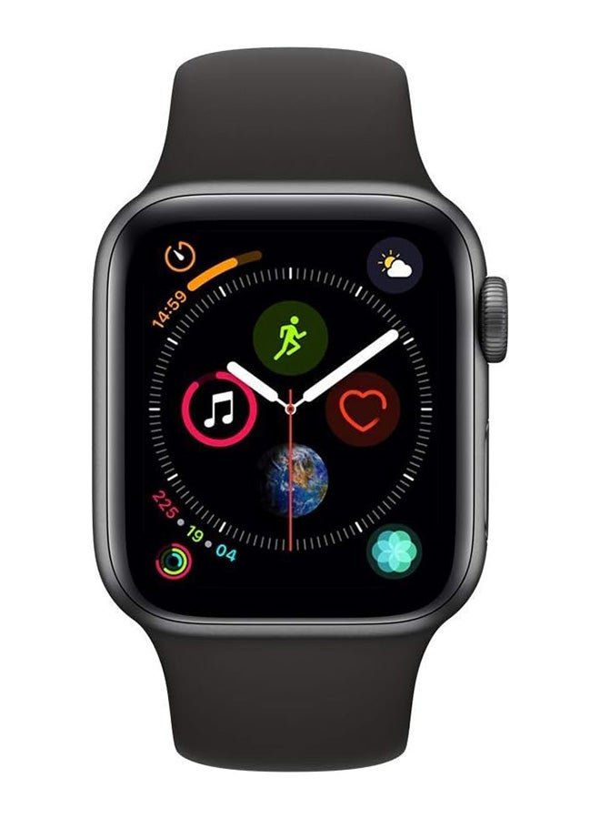 Apple Renewed - Watch Series 4 (GPS, 40mm) Space Gray Aluminum Case With Sport Band Space Grey - Image 2