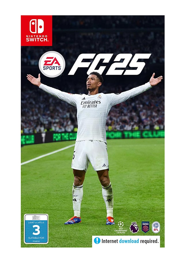 EA Sports FC 25 (UAE Version) - Sports - Nintendo Switch - pnsku/N70095801V/45/_/1721999156/f46322a5-7818-4645-a24f-5de80c0cd9bb