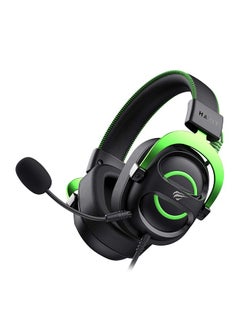 Gaming Headphones, Wired Headset, Soft and Breathable Protein Leather Earmuffs, Noise-Canceling Microphone, 3.5mm Audio Cable Plug and Play