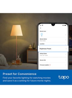 TP-LINK Tapo L510E, Smart Wi-Fi Light Bulb, Dimmable White  - Image 4