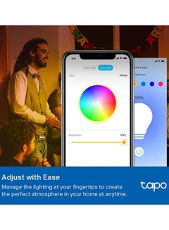 TP-LINK Tapo L530E(2-Pack)  Smart Wi-Fi Light Bulb, Multicolour Multicolour  - Image 4