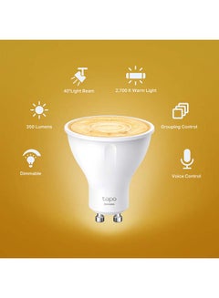 TP-LINK Tapo L610 Smart Wi-Fi Spotlight, Dimmable White  - Image 3