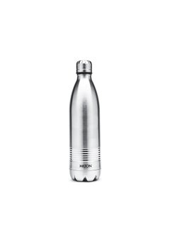 Milton Milton Thermosteel Duo DLX 750, Double Walled Vacuum Insulated Flask 700 ml | 24 oz | 24 Hours Hot and Cold Water Bottle, 18/8 Stainless Steel, BPA Free, Food Grade, Leak-Proof | Silver Silver  - Image 1