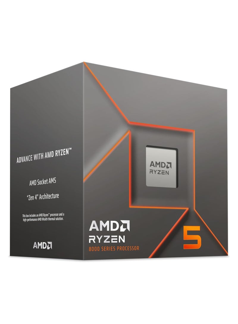 AMD - Ryzen 5 8400F AM5 Socket Processor - Image 1