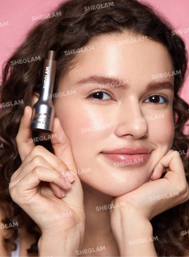 SHEGLAM Brow Fection Angled Brush & Dip Auburn  - Image 5
