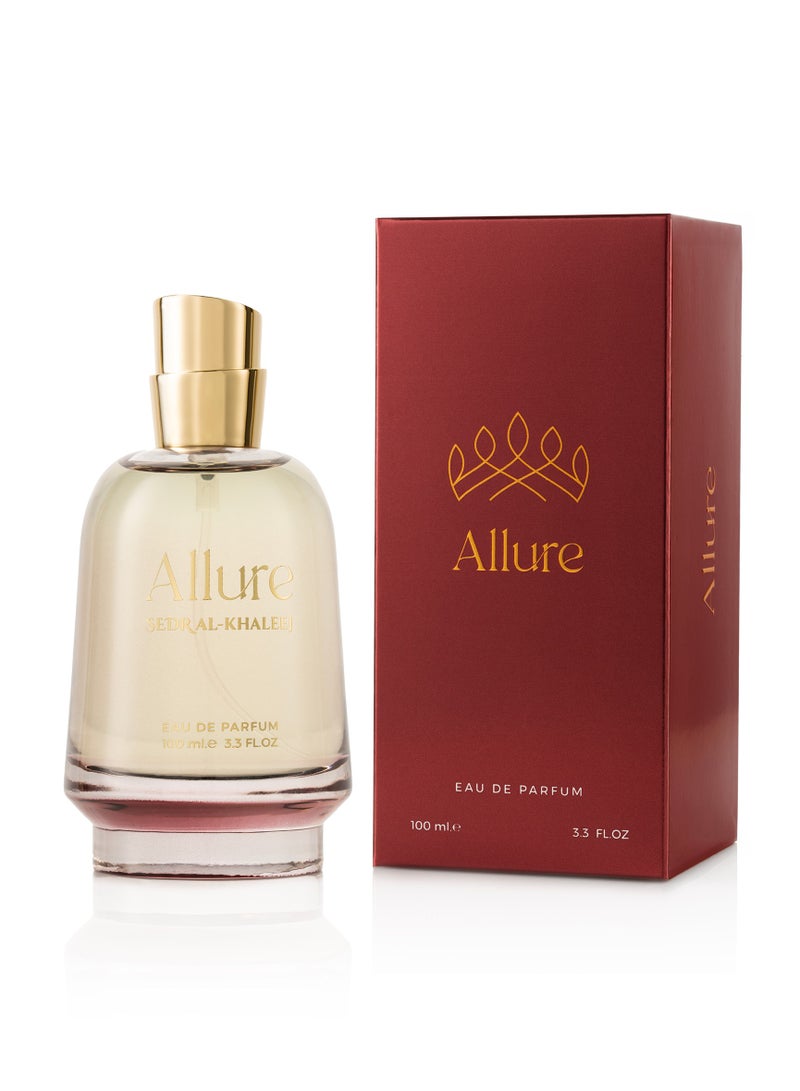 Sedr Al-Khaleej Perfumes Allure EDP For Women 100ml  - Image 3