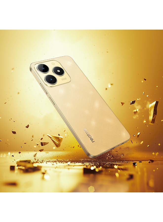 realme - C61 Dual SIM Sparkle Gold 8GB RAM 256GB 4G - Middle East Version - Image 1