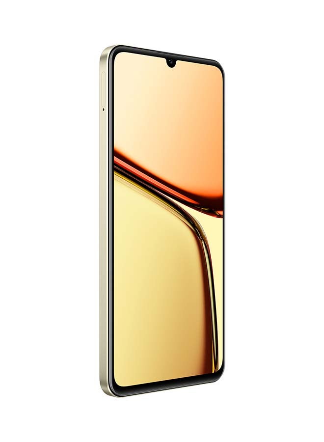 realme - C61 Dual SIM Sparkle Gold 8GB RAM 256GB 4G - Middle East Version - Image 1