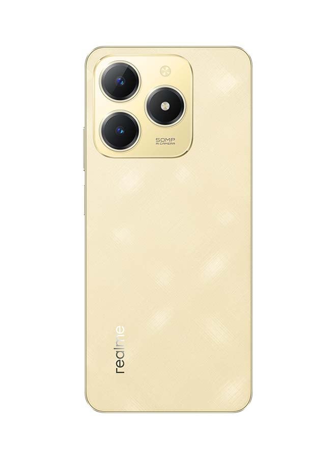 realme - C61 Dual SIM Sparkle Gold 8GB RAM 256GB 4G - Middle East Version - Image 1